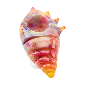 Empire Glassworks 14mm Seashell Bowl Slide, Colorful Borosilicate Glass, Front View