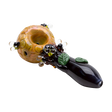 Empire Glassworks Beehive Spoon Pipe - 4" Borosilicate with Honeybee Details