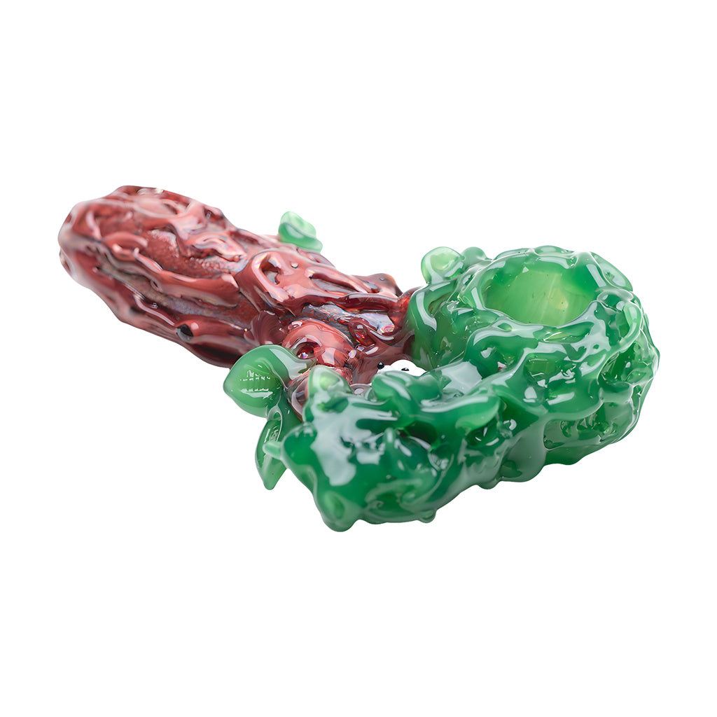Empire Glassworks - Squirrel's Nest Hand Pipe, 4.5" with Intricate Glass Artwork