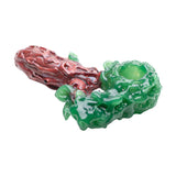 Empire Glassworks - Squirrel's Nest Hand Pipe, 4.5" with Intricate Glass Artwork