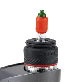Empire Glassworks Sriracha PuffCo Peak Pro Glass Ball Cap