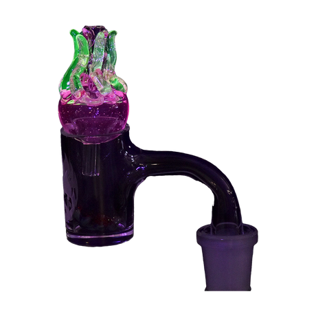 Empire Glassworks Mini Recycler Rig | Under the Sea | Jellyfish Carb Cap