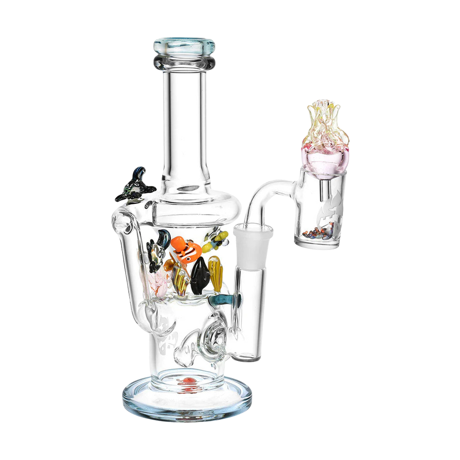 Diamond Glass Buoy Recycler Dab Rig