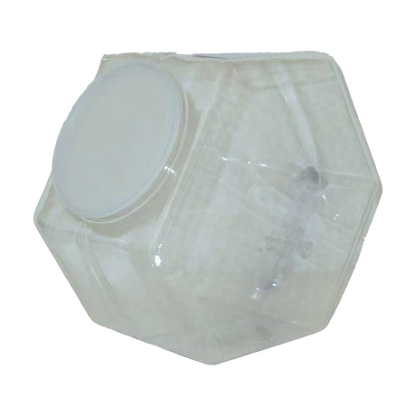 Clear Plastic Fishbowl for Stash Storage - Top View, Ideal for Organizing Accessories