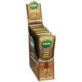 Endo Pre-Rolled Hemp Blunt Wraps in Assorted Colors displayed in a stand, front view