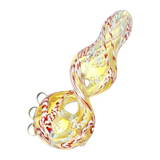 Euphoric Vibrance Twisted Glass Spoon Pipe | 5.25" | Colors Vary