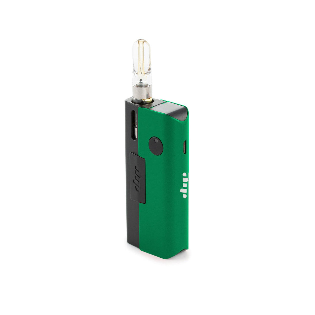Evri Starter Kit by Dip Devices in green, front view, portable battery-powered vaporizer for concentrates