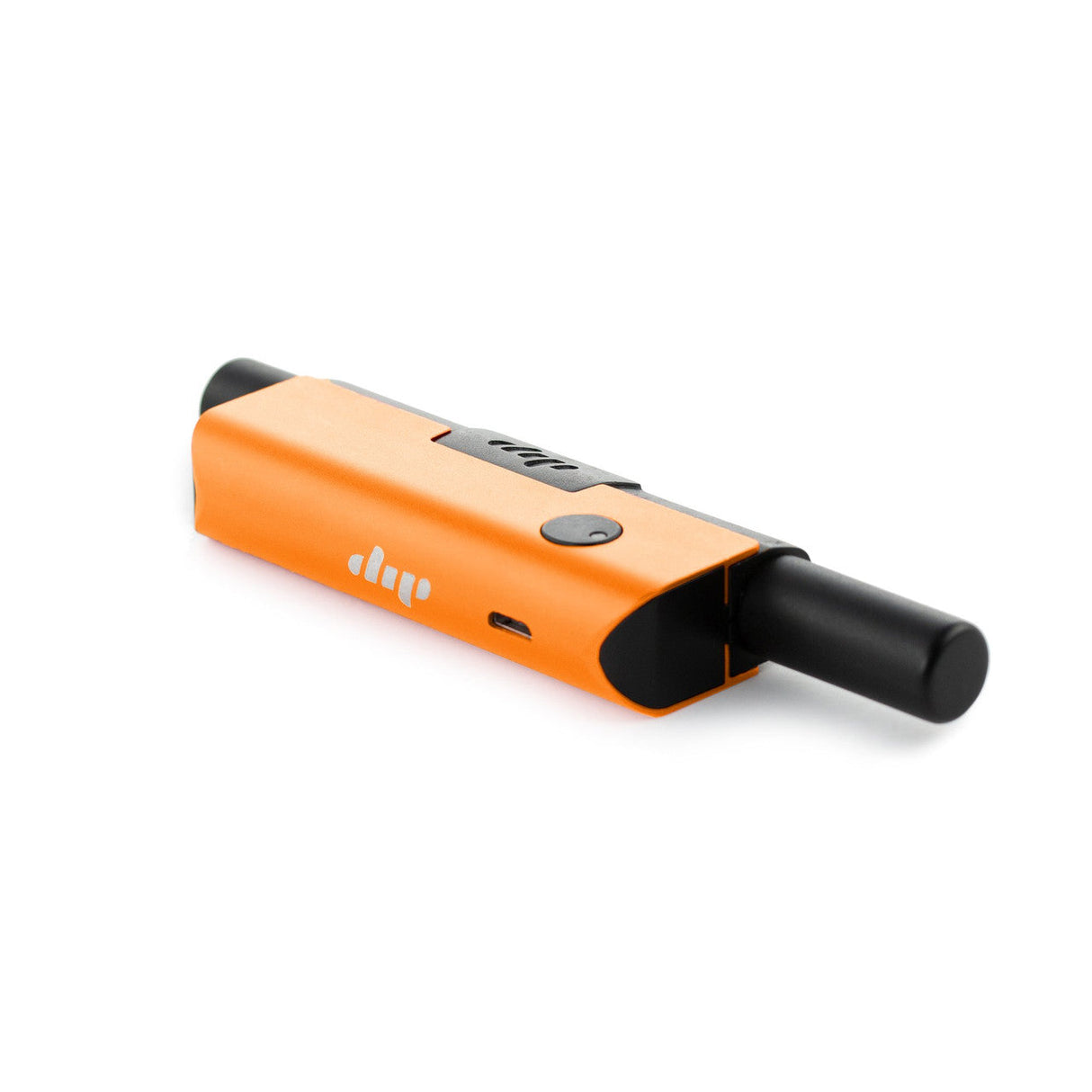 Dip Devices Evri Starter Kit in orange, portable battery-powered vaporizer for concentrates, side view