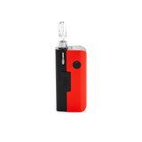 Dip Devices Evri Starter Kit in red and black, portable vaporizer for concentrates, front view