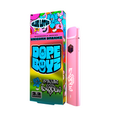 Exodus Sugar Dope Boyz Blue Lotus Disposable Vape in Pink, 2.2g with Packaging