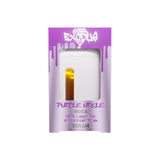 Exodus THCA HXY9 D8 Disposable Vape in Purple Urkle - Front View with Packaging