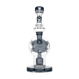 Calibear Exosphere Dab Rig with Beaker Design in Clear Glass - Front View