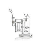 10" Dual-Chamber External Recycler Bong | Croia Glass
