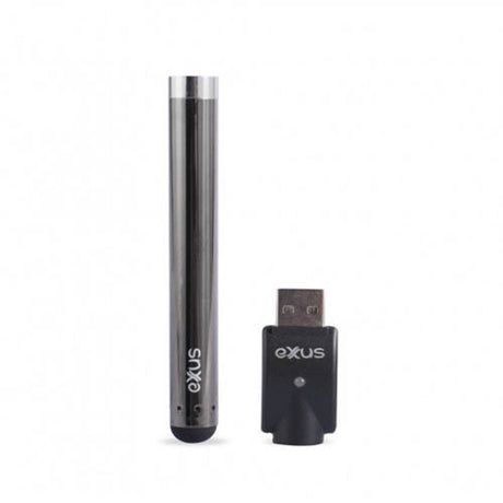 Exxus Slim Auto Draw Cartridge Vaporizer with USB Charger, Front View