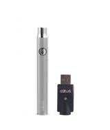 Exxus Slim VV Cartridge Vaporizer with USB Charger, Front View for Concentrates