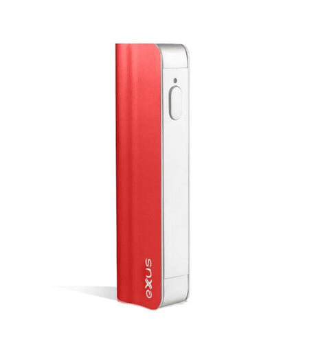 Exxus Snap Variable Voltage Concentrate Vaporizer in Red, Front View on White Background