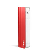 Exxus Snap Variable Voltage Concentrate Vaporizer in Red, Front View on White Background