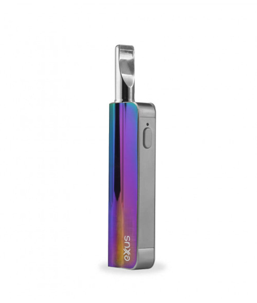 Exxus Snap Variable Voltage Concentrate Vaporizer in iridescent finish, front view on white background