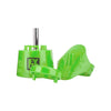Eyce 2.0 Expansion Kit in vibrant green, silicone parts for bongs, front view on white background