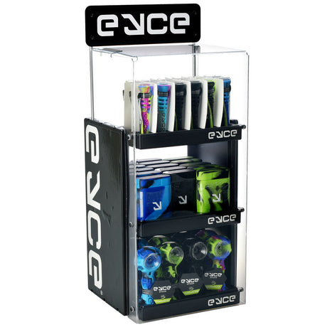 Eyce Silicone Hand Pipes Display showcasing assorted colors and designs, durable and portable