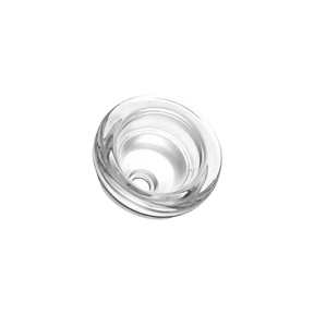 EYCE Borosilicate Glass Bowl for Spoon & Hammer, durable design, top view on white background
