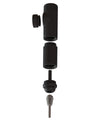 Eyce Collector in Black Green, Silicone Dab Straw with Titanium Tip, Exploded View