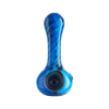 Eyce ORAFLEX Honeycomb Spoon Pipe in Winterblu - Durable Silicone, Front View