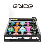 EYCE Oraflex Spoon Pipes 10-Pack Display Box, Assorted Silicone Colors, 4" Durable Hand Pipes