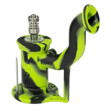 EYCE Rig 2.0 in Creature Green with Titanium Nail - Durable Silicone Dab Rig
