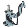 Eyce Rig II in Smokeblk - Compact Silicone Dab Rig with Titanium Nail - 90 Degree Joint