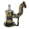 Eyce Rig II Whiskey Silicone Dab Rig with Titanium Nail - 90 Degree Joint Angle