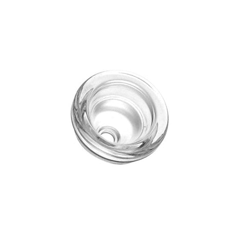 Eyce Shorty Glass Bowl top view, 14mm female joint, made of borosilicate glass, for bongs