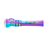 EYCE Shorty hand pipe in Mermaid Purple, durable silicone, easy to clean, front view on white background