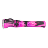 Eyce Shorty Taster hand pipe in Bangin color, silicone one-hitter with durable design, side view