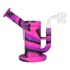 Eyce Sidecar Dab Rig in Bangin color, compact silicone design with honeycomb percolator, 90-degree joint