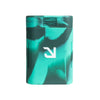 Eyce Solo Hand Pipe in Everglade - Compact Silicone Chillum with Steel Bowl, Front View
