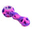 Eyce Spoon silicone hand pipe in Flowerpur, portable design with borosilicate glass bowl, front view