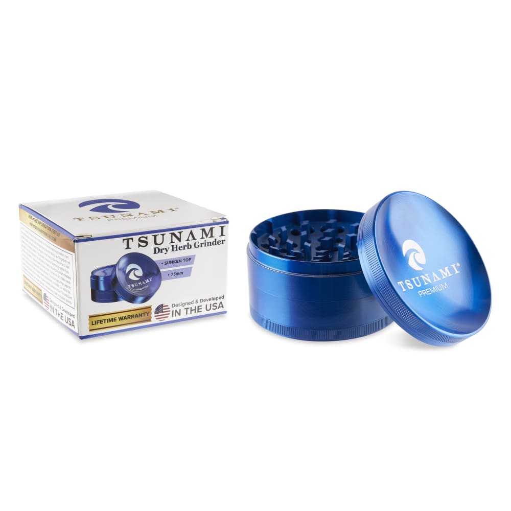 Tsunami Sunken Top 3" 4-Piece Grinder
