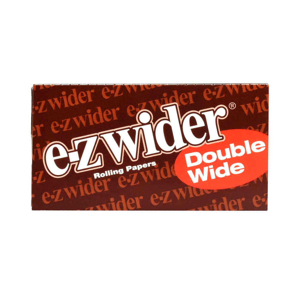 EZ Wider Double Wide Rolling Papers Front View on Seamless White Background