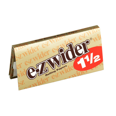 EZ Wider Gold Rolling Papers 1 1/2" Standard Size - Front View 24 Pack