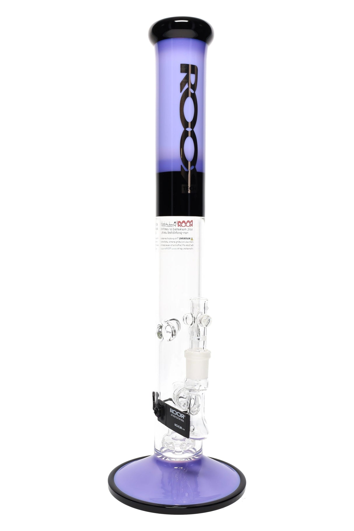 ROOR Tech 18″ Colored Straight Tube with Showerhead Perc – 5mm Glass