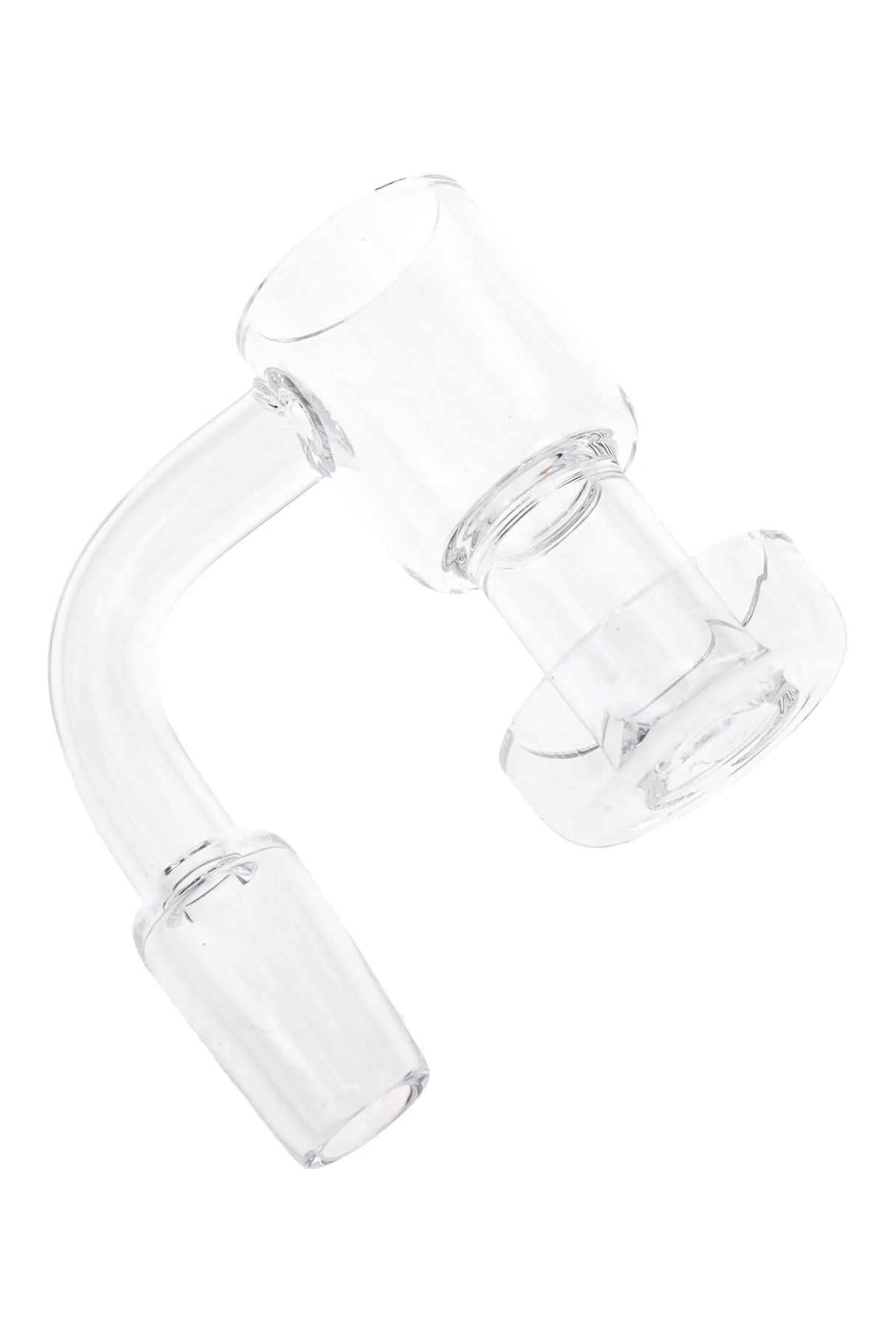 Quartz 14.5 mm Male 90° Terp Slurper Banger – 2 mm Thick