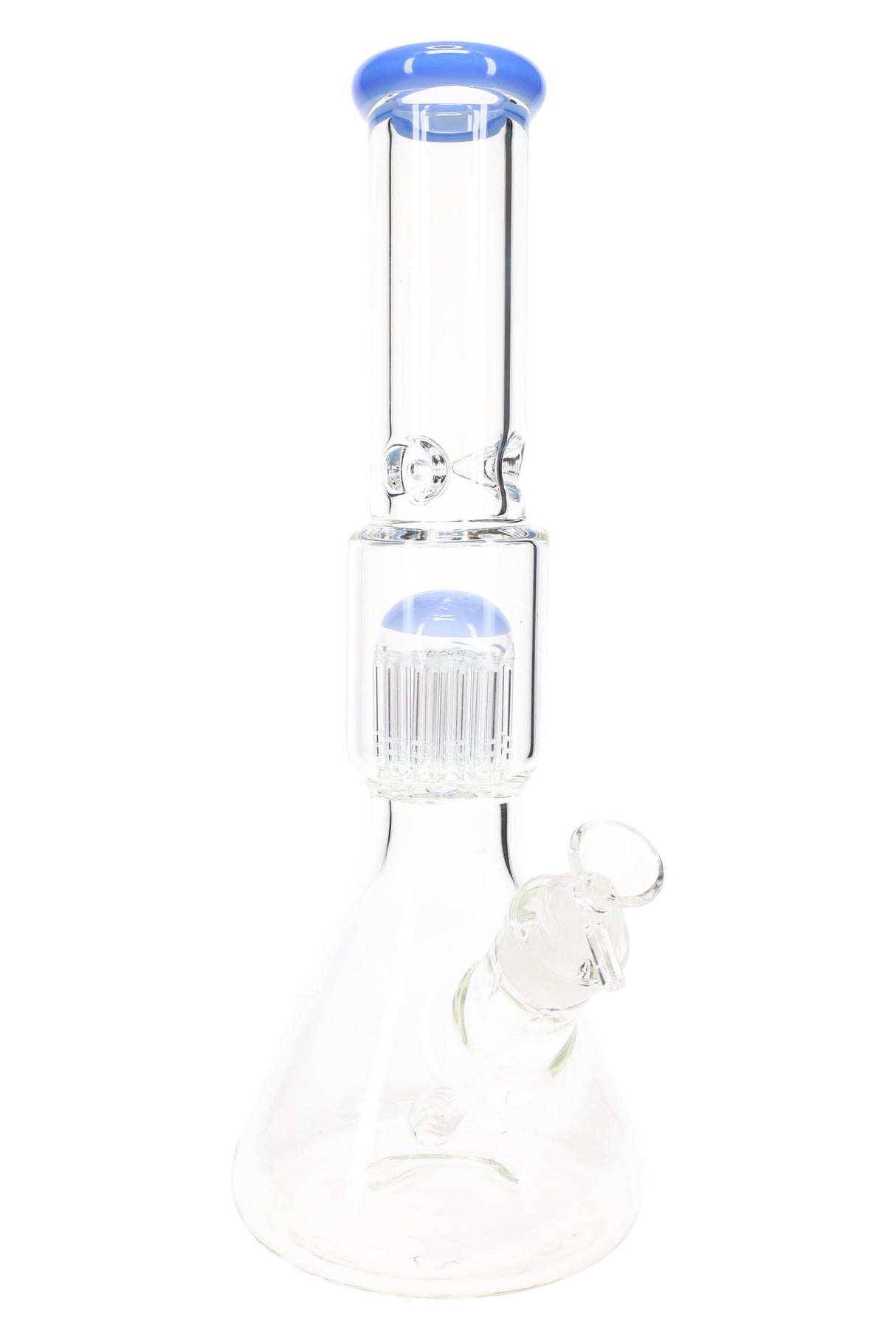 Glass Beaker Bong “Jelly Dome” – Tree Perc – 15″
