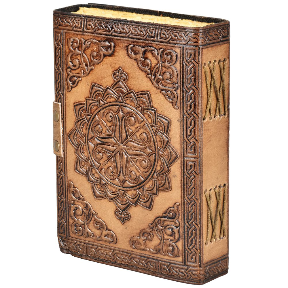 Fairy Guardian Embossed Leather Journal | 5" x 7"