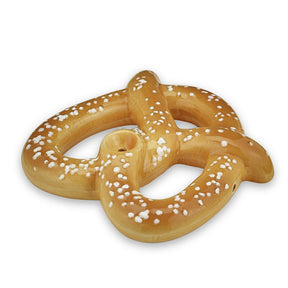 Fashioncraft Handpipe in Pretzel Design - Ceramic Smoking Accessory on White Background