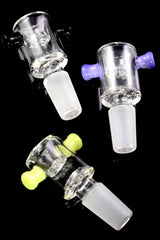 Glass-on-Glass Screen Bowl “Ash Saver” – 14.5 mm Male