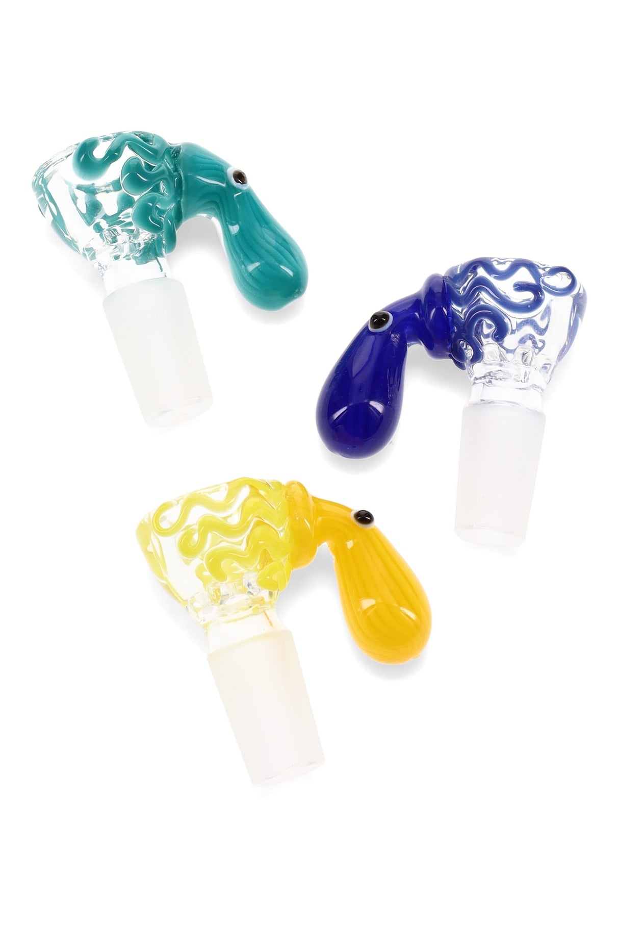 Glass Octopus Bowl “Deep Sea” – 14.5 mm Male