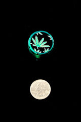 Metal 2-Part Herb Grinder “Pocket Zen” – 1¼″ – Assorted
