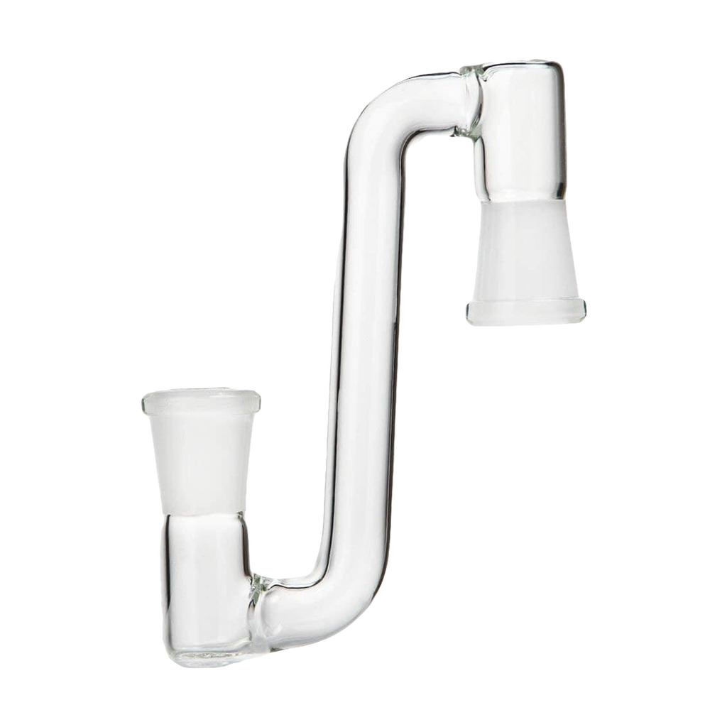 PILOTDIARY 14mm Female to Female Glass Adapter Set, Clear View on White Background