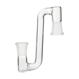 PILOTDIARY 14mm Female to Female Glass Adapter Set, Clear View on White Background